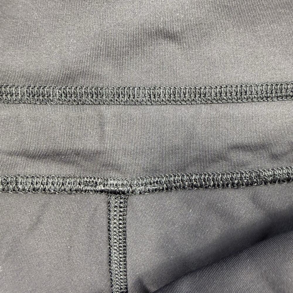 Lululemon Athletica Sz 10 Retreat‎ 7/8 Pants Black Heathered Slate High Rise - Picture 7 of 13